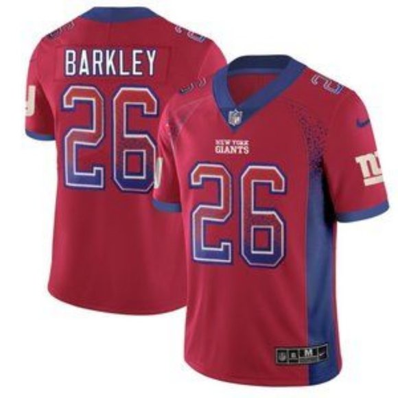saquon barkley jersey red
